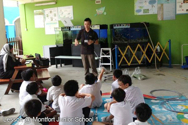 Lesson @ Montfort Junior School 2